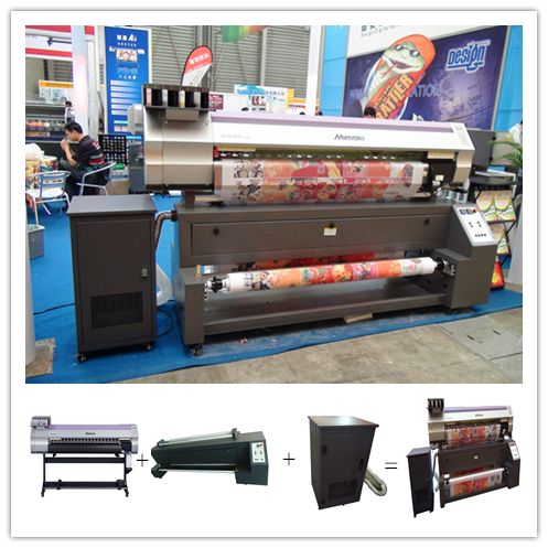 1440 imprimante de textile de Mimaki JV33 Digital de grand format de DPI avec la grande vitesse 0