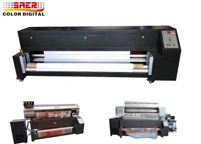 imprimante d'encre de Sulimation de colorant de grand format de machine d'impression de Digital du textile 1800DPI 3