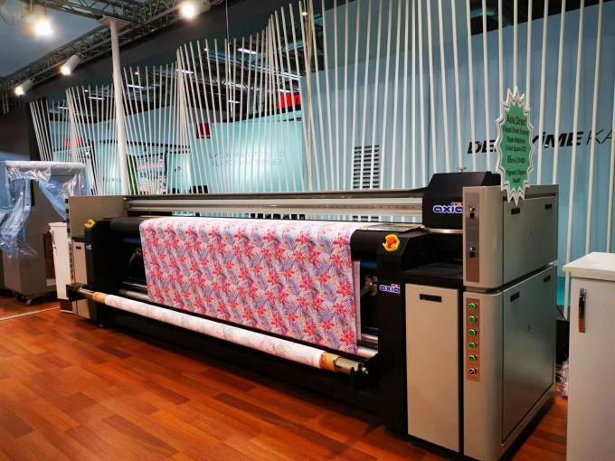 machine large de presse de la chaleur d'impression de sublimation de machine de calendrier de textile de style de rouleau de 1.0m 2