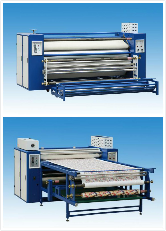 machine rotatoire de calendrier de textile de presse de la chaleur de 1600mm 0