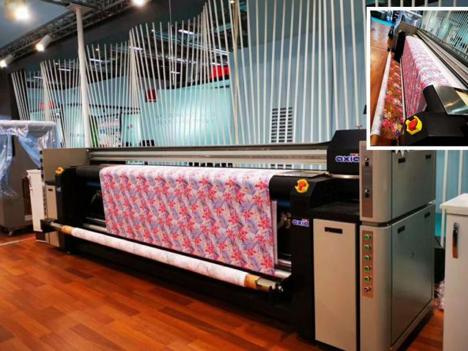 l'imprimante directe de bannière de Digital d'imprimante de drapeau de 3.2m pour la difficulté imprimée de couleur de tissu/apparaissent 0