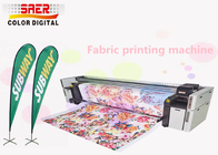 Digital Textile Printing Machine Flag Banner Polyester Fabric Inkjet Dye Sublimation Printer