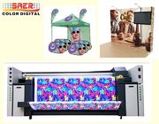 Dual CMYK Large Format Fabric Plotter 1440 DPI Max Resolution In Advertisement Field