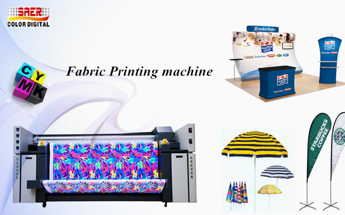 Machine d'imprimante à jet d'encre de traceur de grand format de sublimation de Digital de bannière 3