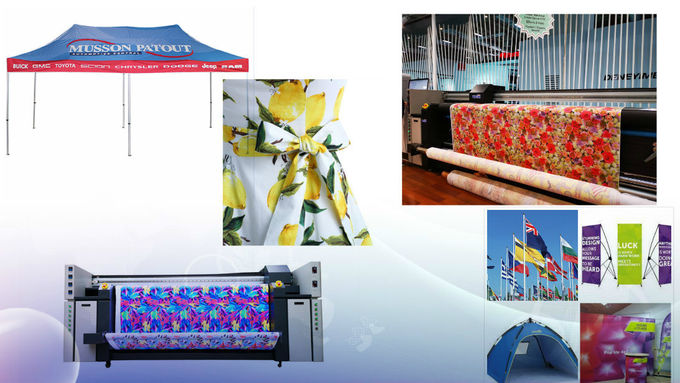 Imprimante de sublimation d'imprimante de textile de grand format de bannière pour le tissu de coton 2