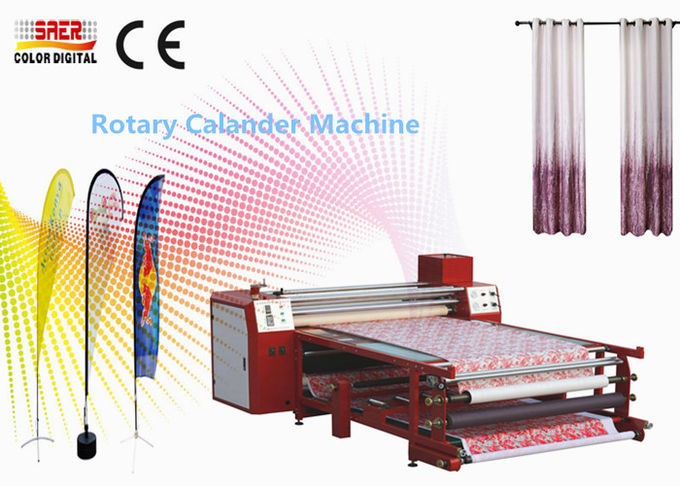Certification automatique de la CE de machine d'impression de bannière de sublimation de Calander de petit pain 1