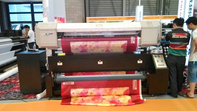 Petit pain d'imprimante à jet d'encre d'imprimante de sublimation de Mutoh de textile de polyester pour rouler la double couleur de CMYK 3