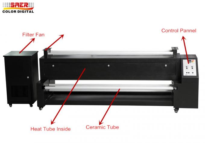 Machine de dessiccateur de sublimation de transfert de chaleur pour le double tissu latéral de polyester 0