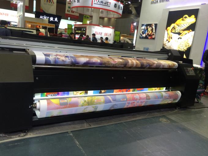 Imprimante multicolore de textile de Digital d'imprimante de tête d'Epson pour le papier peint et la nappe 0