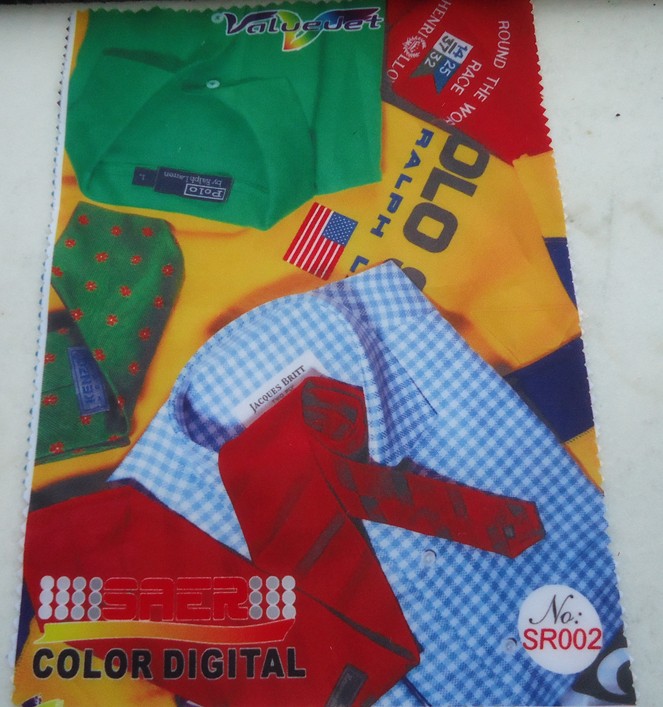 Version double face de polyester de 100% de Digital d'impression de tissu enduit de drapeau 0