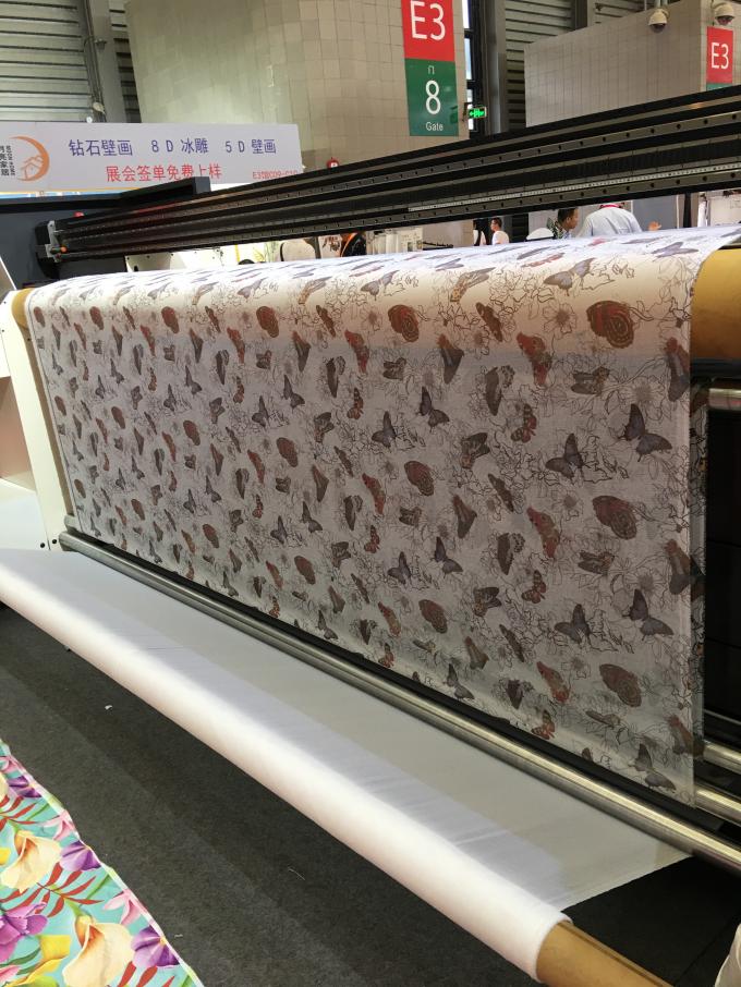 Imprimante industrielle à grande vitesse de textile de Digital avec l'encre à base d'eau de colorant 1