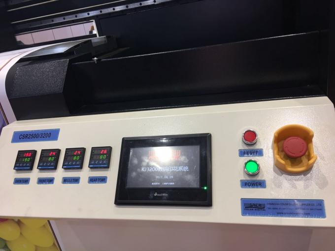 Machine d'impression de tissus de jet d'encre, imprimante de traceur de bannière de deux/quatre têtes de Kyocera 0