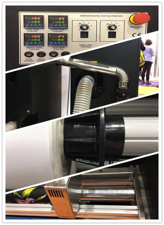Imprimante à jet d'encre sans interruption de Digital d'impression de machine/grand format pour le tissu 0