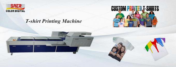 Le T-shirt imprimant l'imprimante de vêtement de Digital automatique dirigent vers l'imprimante de vêtement 0