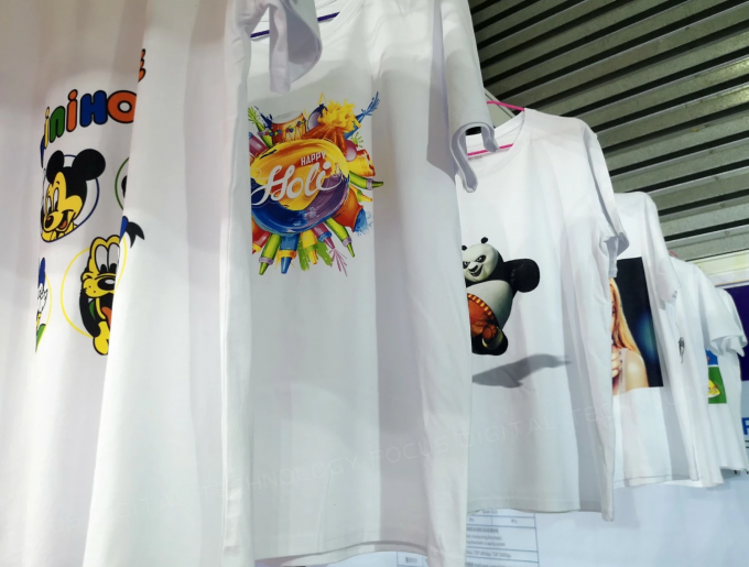 Opération facile élevée d'Eficiency de machine d'impression de T-shirt de taille de l'encre A3 de colorant 3