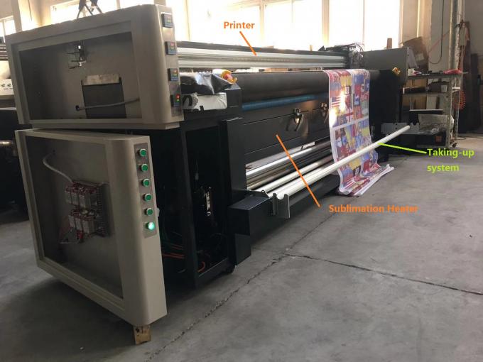 Imprimante de textile de Digital de jet d'encre avec l'offre continue d'encre de têtes d'Epson 4720 0