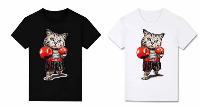 La machine d'impression de T-shirt de Digital dirigent vers l'imprimante de vêtement avec 8 têtes d'impression de RICOH 0