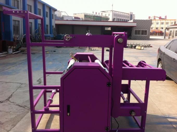 machine rotatoire de presse de la chaleur de calendrier de machine de sublimation de tissu de rouleau de diamètre de 600mm 0