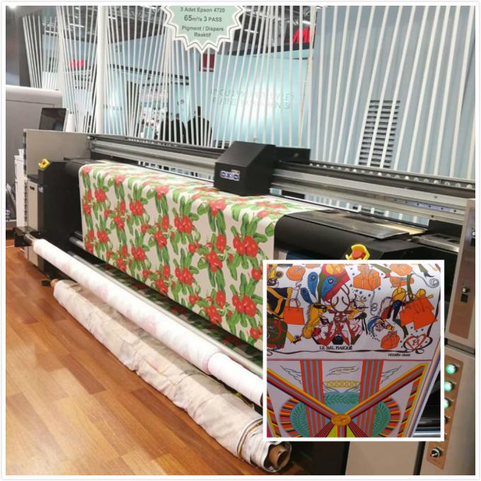 Double imprimante à jet d'encre de sublimation de textile de colorant de CMYK Large Format 2