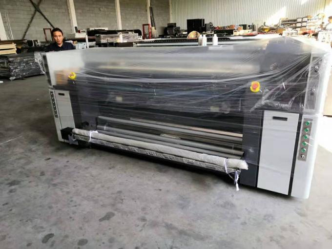 Double résolution maximum de l'imprimante à jet d'encre de machine d'imprimante de tissu d'encre de colorant de Cmyk 1800DPI 0