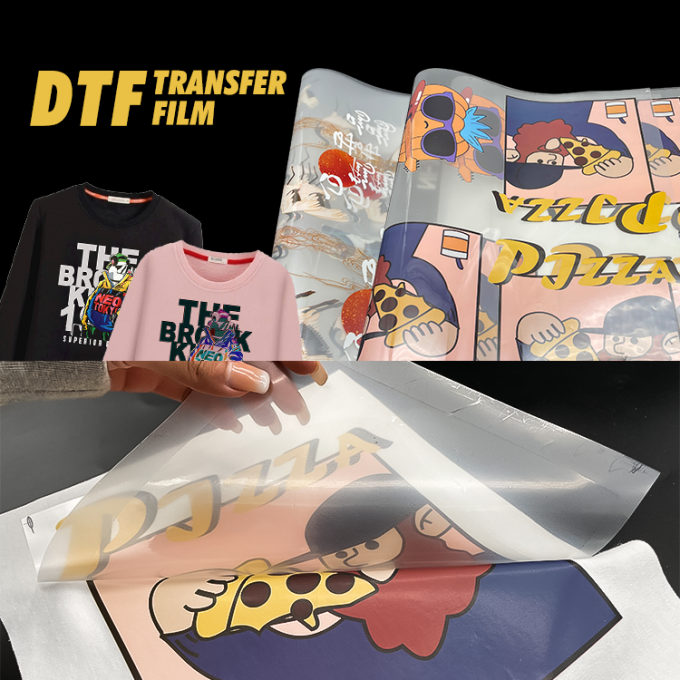 Jet d'encre de Digital imprimant le petit pain de film d'animal familier de Dtf pour l'imprimante de T-shirt 0