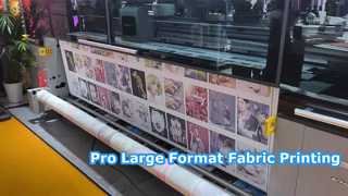 Système d'impression sur tissu grand format