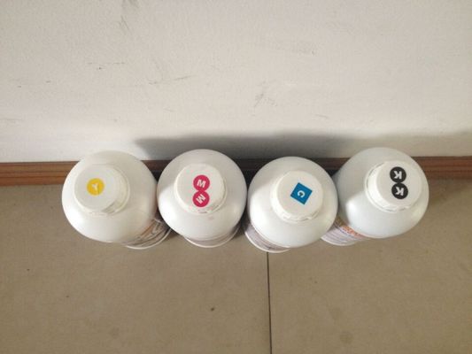 Impression douce compatible à base d'eau d'encre d'imprimerie de sublimation de 4 couleurs