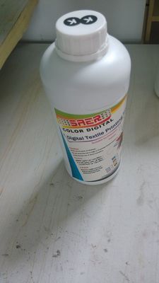 Encre d'imprimerie réactive lumineuse de colorant pour le tissu en soie de laine de coton enduit