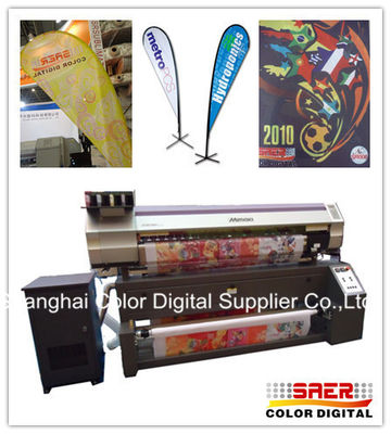 imprimante de textile de Mimaki de jet d'encre de 1.6M Digital pour annoncer le drapeau