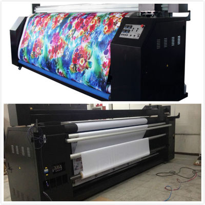 Le fanion marque la machine 5.5KW d'impression de tissus de Digital de sublimation