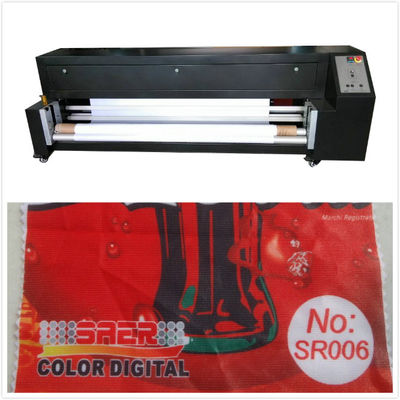 Couleur faite sur commande de fixation de machine de sublimation de colorant des drapeaux SR1800