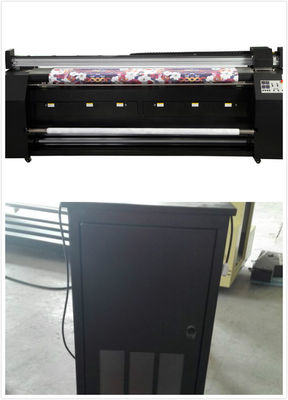 Grands drapeaux faits sur commande de voiture de la machine 3200MM d'impression de tissus de Digital de format