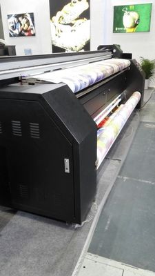 machine de traceur de tissu de largeur de 3.2m pour le polyester de coton en soie de sublimation de colorant
