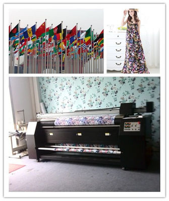 Machines d'impression de tissu de Digital de grand format toutes dans une sublimation