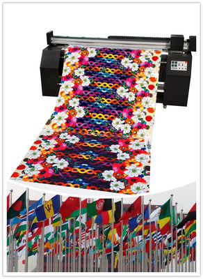 Machine d'impression de drapeau de colorant de traceur de tissu de Digital de sublimation