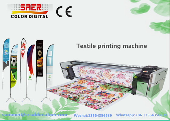 Imprimante textile à sublimation thermique SAER High DIP avec unité de fixation