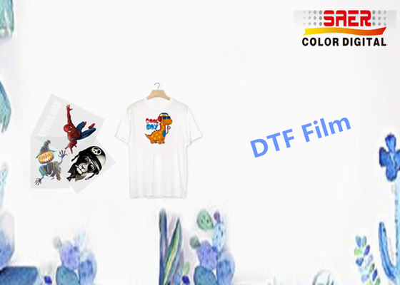 Directement transparent pour filmer le petit pain de film imprimable de DTF 0,6 x 100m pour des textiles