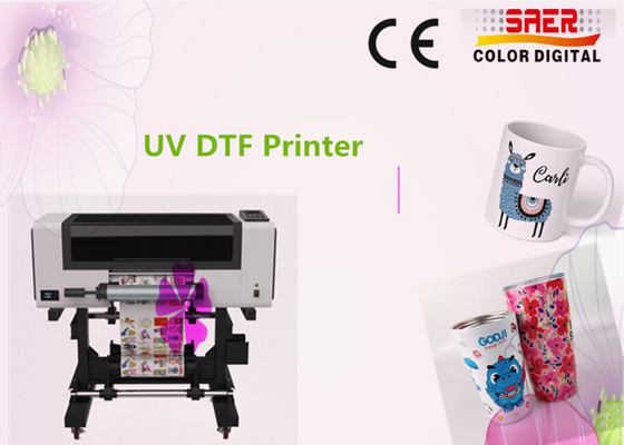 Imprimante UV DTF pleine série AB film automatique A3 Imprimante UV à vernis plat