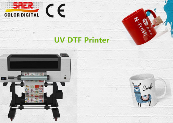 Imprimante UV DTF à rouleaux à rouleaux de tasse, autocollants d'emballage d'imprimante pour petites entreprises