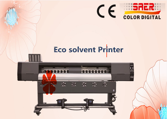 Imprimante à jet d'encre à solvant écologique Banner flexible Imprimante à jet d'encre à solvant écologique