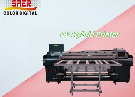 Vente d'usine Imprimante hybride UV automatique à plat et à rouleau