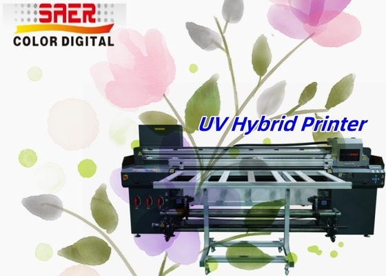 Imprimante hybride UV à plat et à rouleau pour petites entreprises