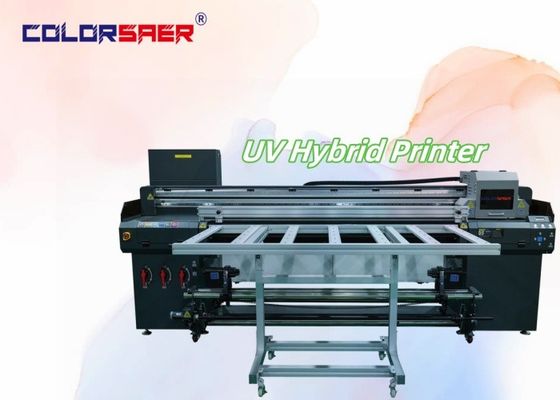 Imprimante hybride UV à plat et à rouleau de haute qualité