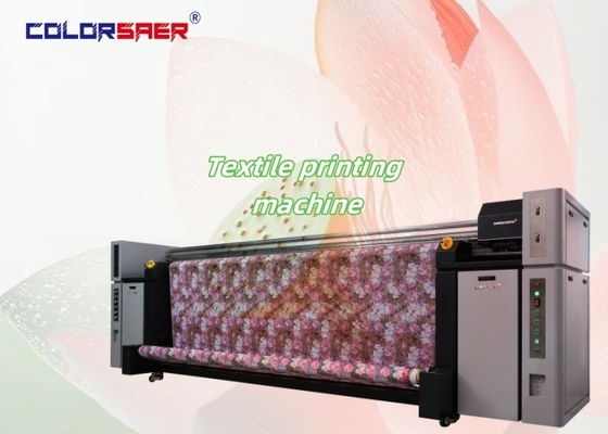 Imprimante textile à impression directe sur tissu de 3200 mm avec 8 têtes d'impression i3200, imprimante directe sur polyester