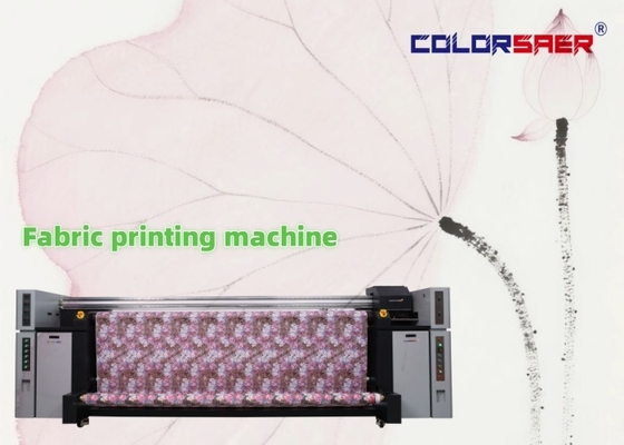 Vente chaude : Imprimante directe sur coton et polyester 3200 mm, impression professionnelle sur machines à tissus en rouleau
