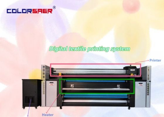 Machine d'impression automatique multicolore du fabricant pour tissu coton et polyester en rouleau