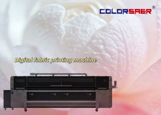 High Productivity Large Format Textile Printing System Digital Fabric Impresora With Pigment or Sublimation ink