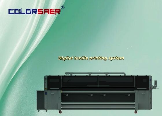 SAER Grade industriel 4 pièces KJ4B-QL Tête d'impression Système d'impression textile grand format avec sublimation et encre pigmentée