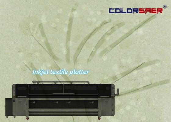 Imprimante de sublimation de teinture haute performance et à grand volume pour tissus en polyester Système automatisé d'alimentation et de déroulement de rouleaux de grande taille