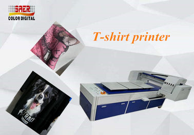 Machine d'impression de bureau de tee-shirt du lit plat A3 Digital 2065 * 1705 * 1240mm